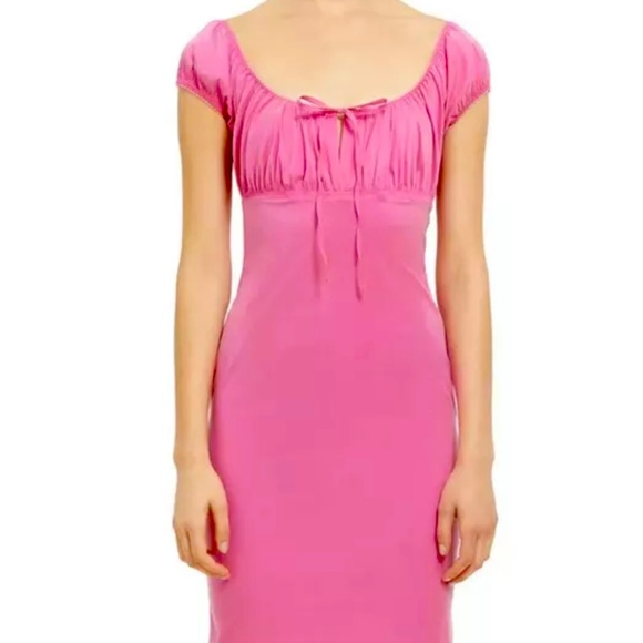 Opening Ceremony Stretchy Baby Ruched Dress 2 - Picture 1 of 8